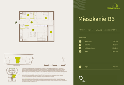 Mieszkanie w inwestycji: Osiedle Imbramowskie