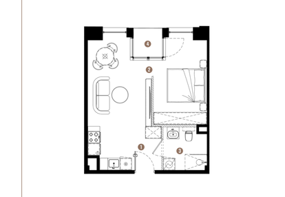 Mieszkanie w inwestycji: Apartamenty Reytana bud. E