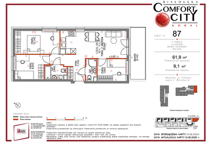Mieszkanie w inwestycji: Comfort City Koral
