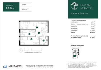 Mieszkanie w inwestycji: Murapol Mateczniq