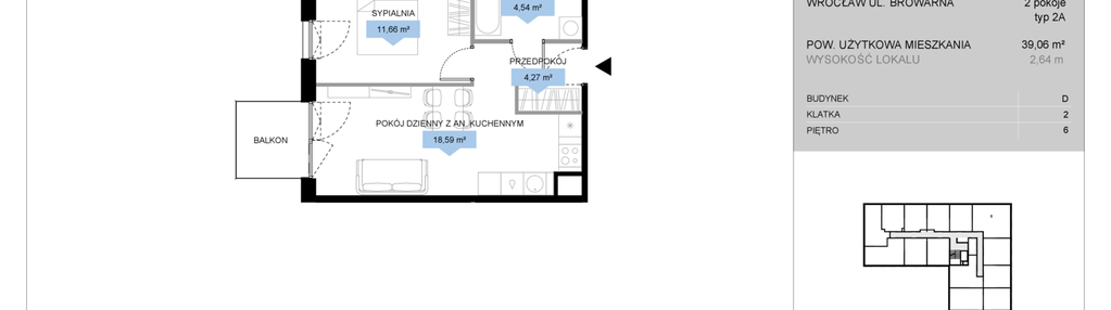 Mieszkanie w inwestycji: Bulwar Północny