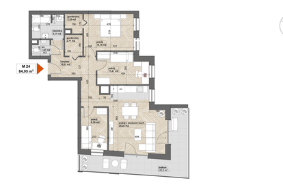 Mieszkanie w inwestycji: Apartamenty Śródmieście