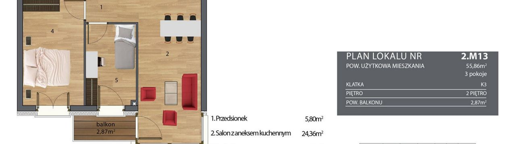 Mieszkanie w inwestycji: Nyska Residence