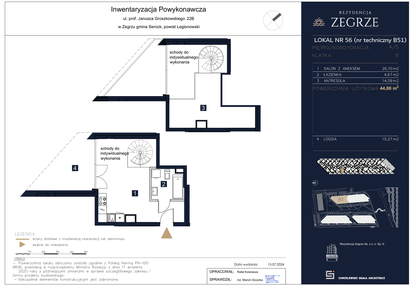 Mieszkanie w inwestycji: Rezydencja Zegrze etap II