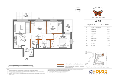 Mieszkanie w inwestycji: Apartamenty Rusałki