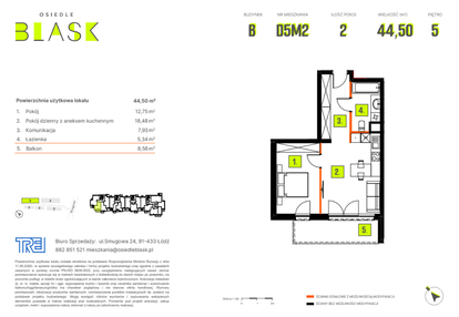 Mieszkanie w inwestycji: Osiedle BLASK - Etap I