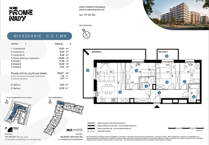 Mieszkanie w inwestycji: Nowe Promenady etap II