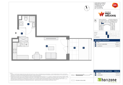 Mieszkanie w inwestycji: Osiedle przy Wielickiej etap 1.2
