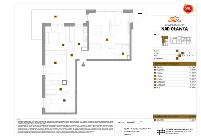 Mieszkanie w inwestycji: Apartamenty nad Oławką etap II