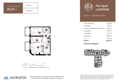 Mieszkanie w inwestycji: Murapol LakeSide