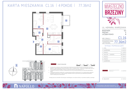 Mieszkanie w inwestycji: Miasteczko Brzeziny II