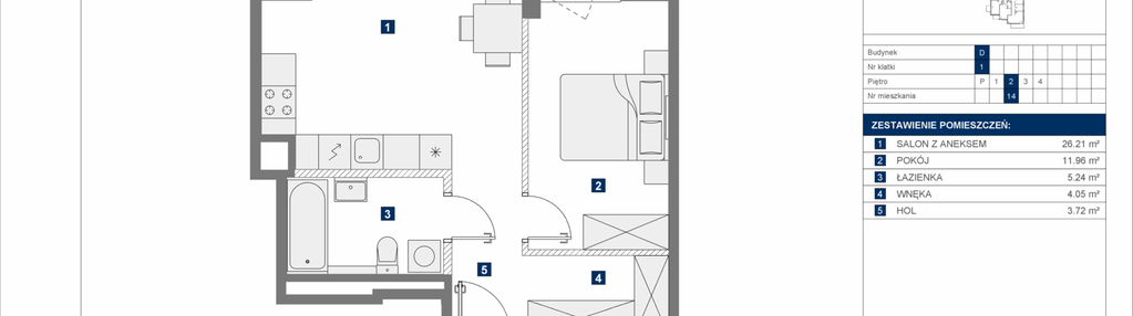 Mieszkanie w inwestycji: Mokotów Sportowy 1.1B