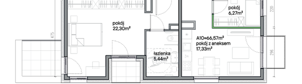 Mieszkanie w inwestycji: Traugutta Vita