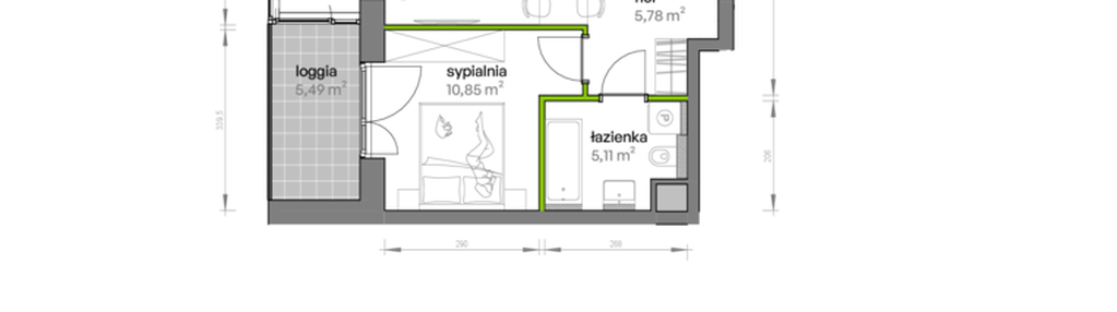 Mieszkanie w inwestycji: Ptasia Vita