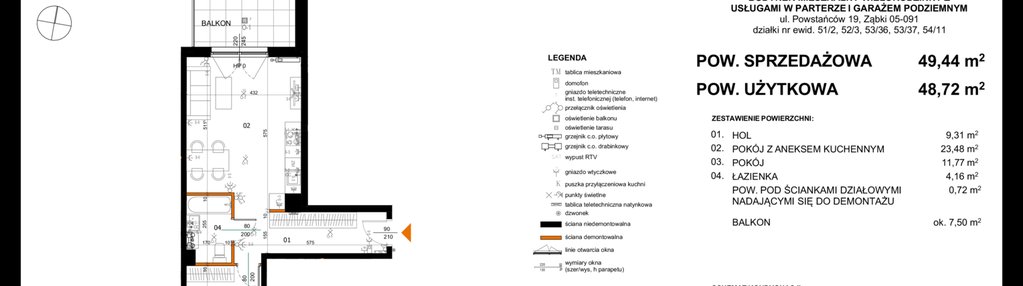 Mieszkanie w inwestycji: Powstańców Residence