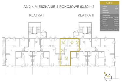 Mieszkanie w inwestycji: Vidok Residence - etap III