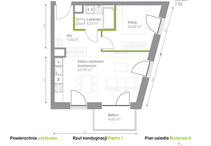 Mieszkanie w inwestycji: Jesionowa Vita