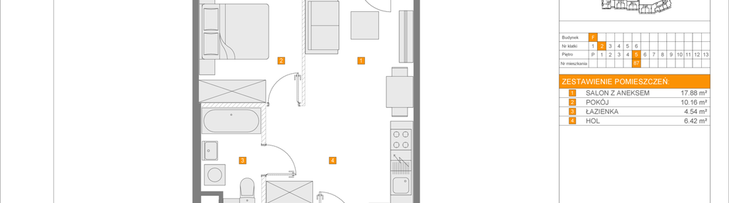 Mieszkanie w inwestycji: Apartamenty Literacka etap 2.3
