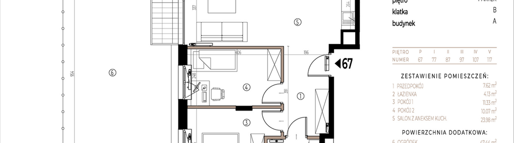 Mieszkanie w inwestycji: Ustronna