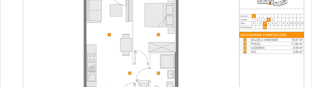 Mieszkanie w inwestycji: Apartamenty Literacka etap 2.2