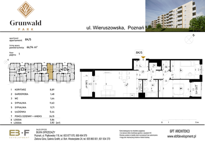 Mieszkanie w inwestycji: Grunwald Park