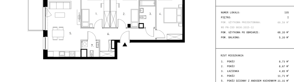 Mieszkanie w inwestycji: Staszica 3