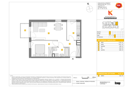 Mieszkanie w inwestycji: Apartamenty Kamieńskiego