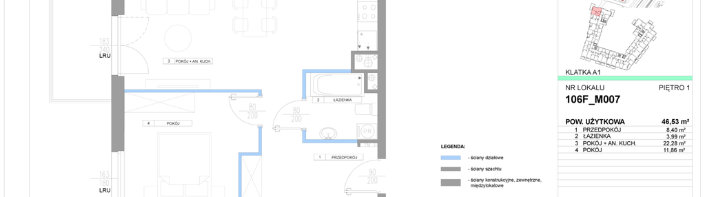 Mieszkanie w inwestycji: Miasteczko Jutrzenki Dzielnica Hortensji