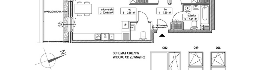 Mieszkanie w inwestycji: Atut III