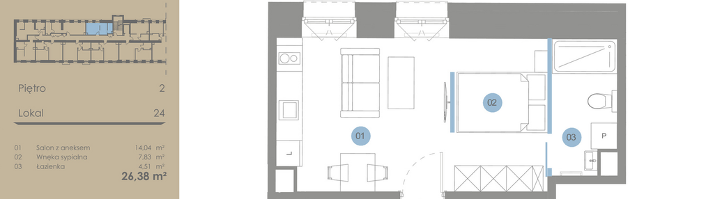Mieszkanie w inwestycji: Oficyna - Apartamenty Inwestycyjne Apart Hotel