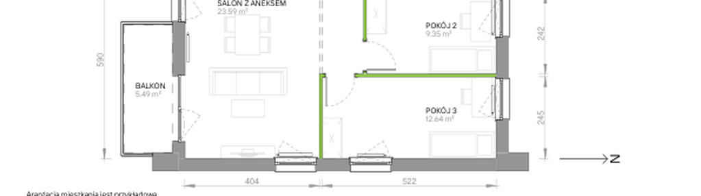 Mieszkanie w inwestycji: Via Flora