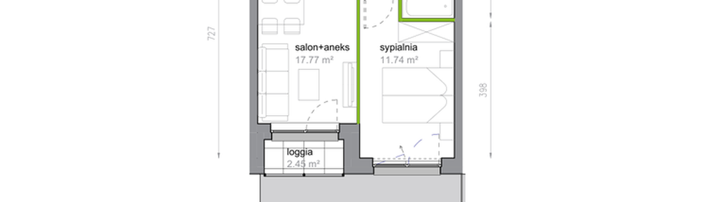 Mieszkanie w inwestycji: Piękna Vita