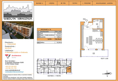 Mieszkanie w inwestycji: Weduta Krakowa