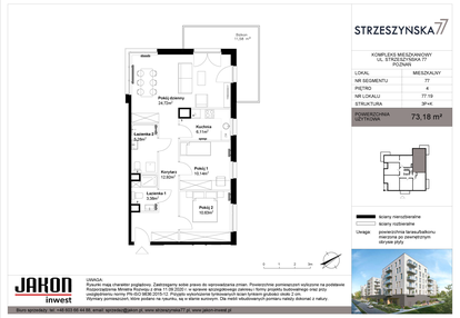 Mieszkanie w inwestycji: Strzeszyńska 77