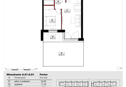 Mieszkanie w inwestycji: Skwer Witosa