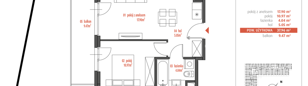 Mieszkanie w inwestycji: PUR