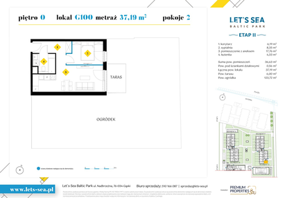Mieszkanie w inwestycji: Let's Sea Baltic Park II