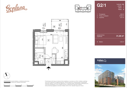 Mieszkanie w inwestycji: Goplana budynek G