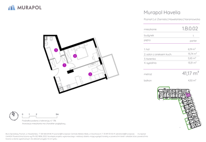 Mieszkanie w inwestycji: Murapol Havelia