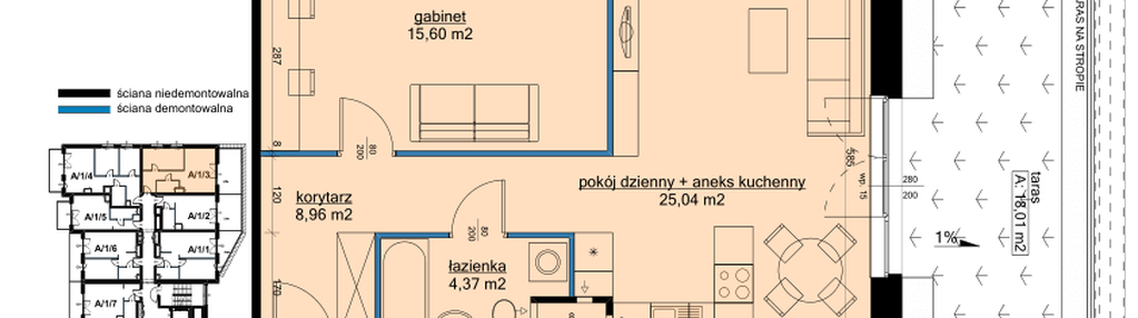 Mieszkanie w inwestycji: Osiedle Hawelańska etap III - bud. A