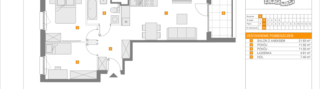 Mieszkanie w inwestycji: Apartamenty Literacka etap 2.2