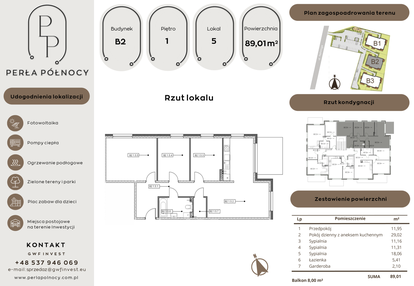 Mieszkanie w inwestycji: Perła Północy etap 2