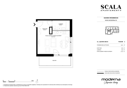 Mieszkanie w inwestycji: Scala