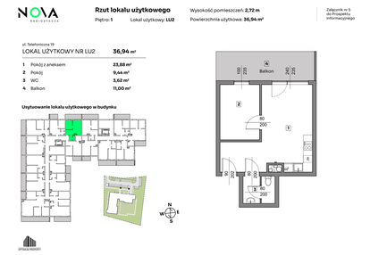 Mieszkanie w inwestycji: Nova Radiostacja - apartamenty inwestycyjne