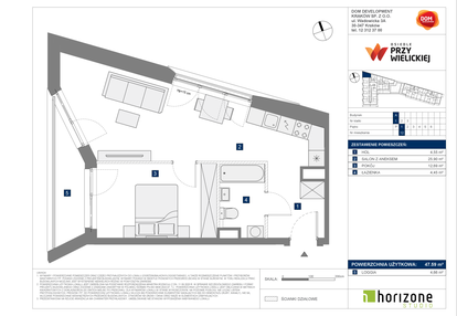 Mieszkanie w inwestycji: Osiedle przy Wielickiej