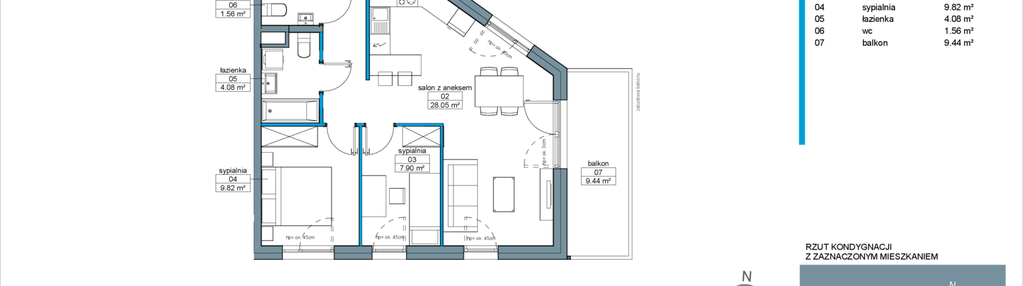 Mieszkanie w inwestycji: Rakoczego 17