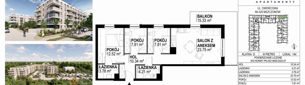 Mieszkanie w inwestycji: Nova Dworcowa