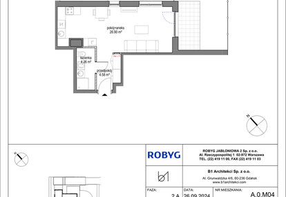 Mieszkanie w inwestycji: Kobieli 4