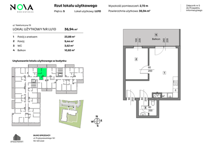 Mieszkanie w inwestycji: Nova Radiostacja - apartamenty inwestycyjne