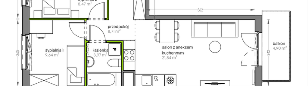 Mieszkanie w inwestycji: City Vibe